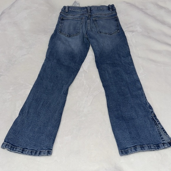 ZARA flare denim jeans  size 8 jeans with adjustable waist. - Picture 2 of 8